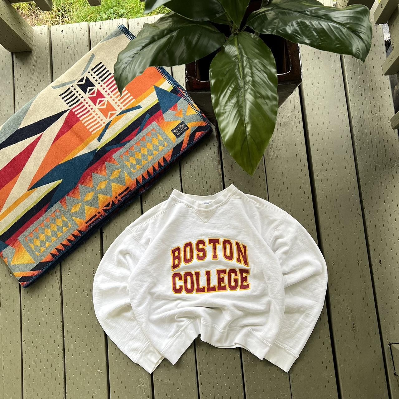 Vintage Boston College Crewneck Sweatshirt USA 90 Size US M / EU 48-50 / 2 - 3 Thumbnail