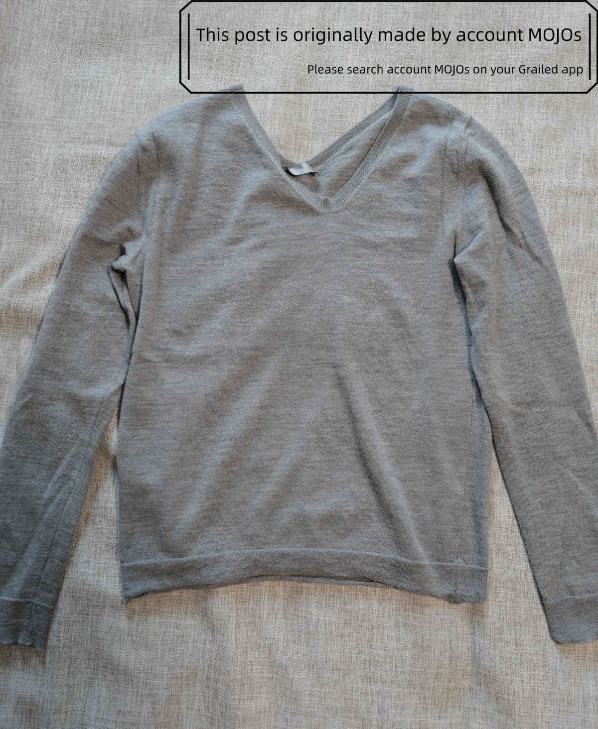 Dior × Hedi Slimane Dior Homme 2004 Black/Grey Cardigan | Grailed