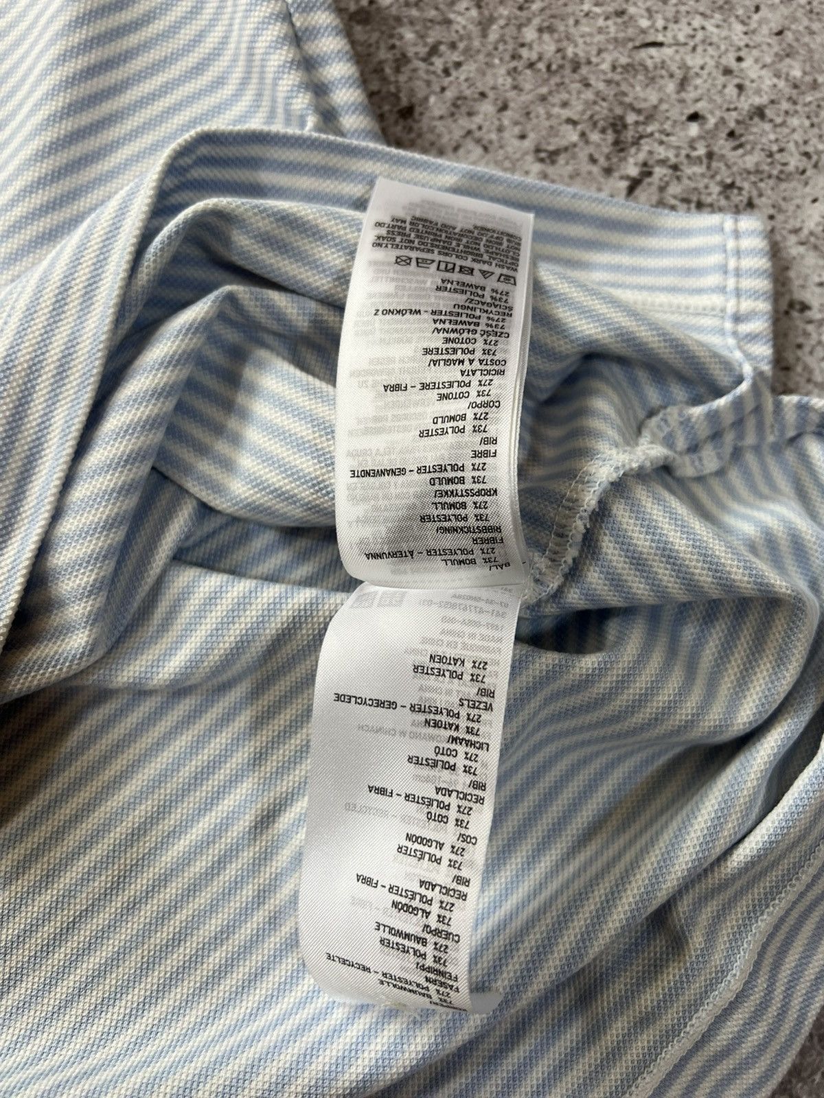 JW Anderson J.W Anderson + Uniqlo Polo Light Blue Mens M Size US L / EU 52-54 / 3 - 6 Thumbnail