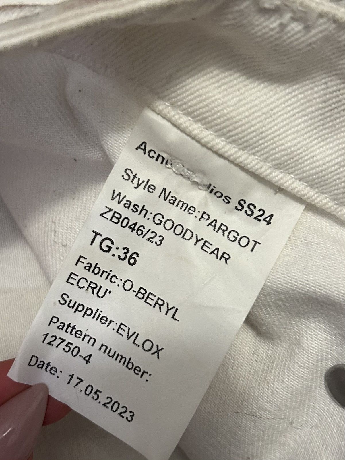 Acne Studios Acne Studios Cargo pants Size 25" / US 0 / IT 36 - 3 Thumbnail