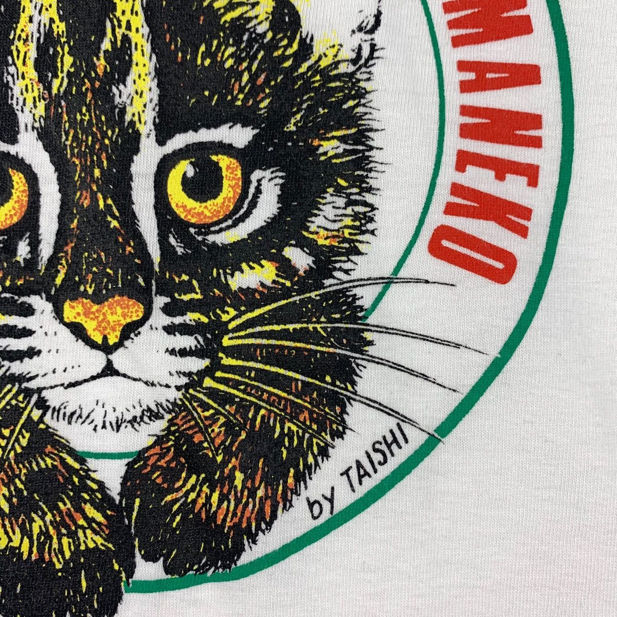 Japanese Brand × Vintage Vintage OKINAWA cat photo by taishi photo tee Size US M / EU 48-50 / 2 - 9 Thumbnail