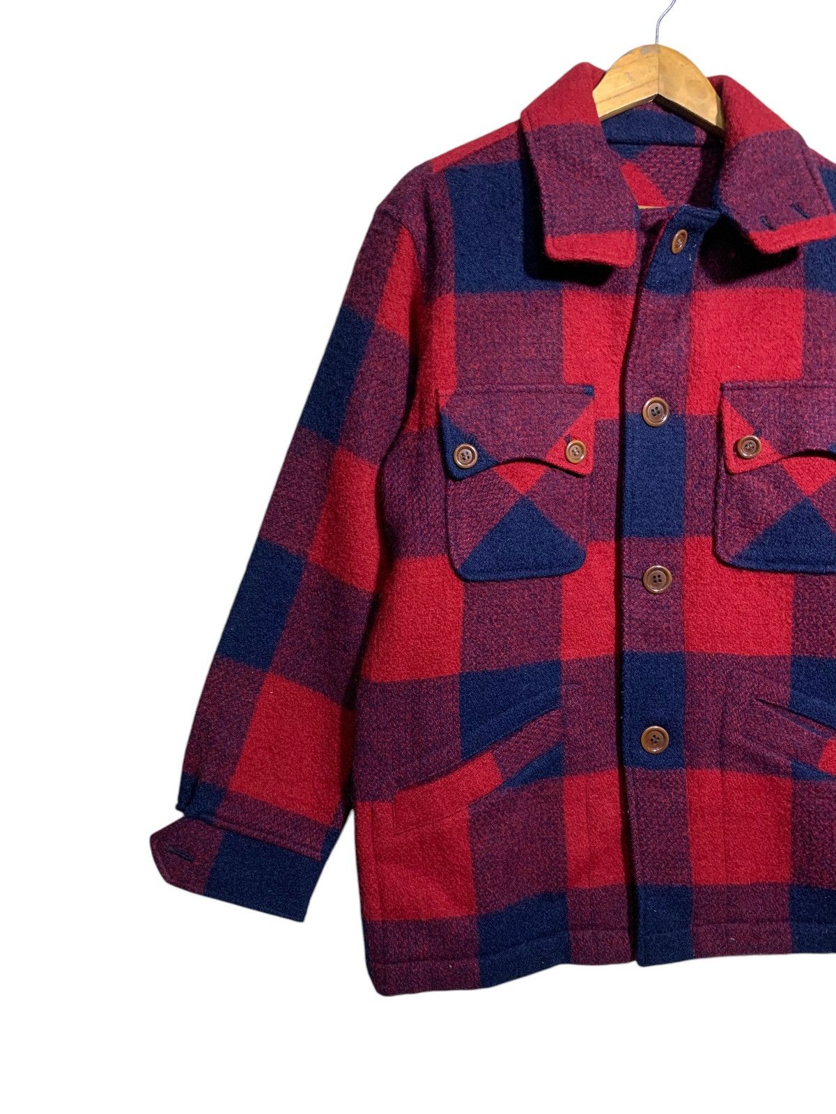 Japanese Brand × Van 🔥VAN JAC RED TARTANS MACKINAW JACKETS Size US L / EU 52-54 / 3 - 2 Thumbnail