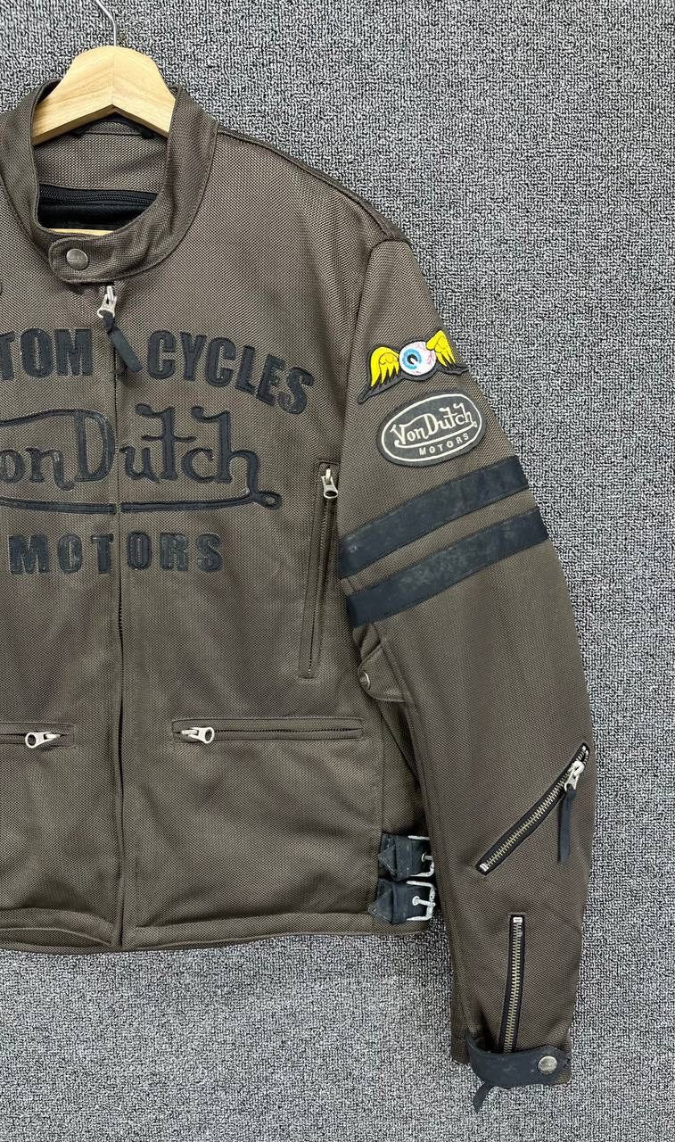 Von Dutch Vintage Von Dutch Kustom Cycles Rare Motor Racing Jacket Size US M / EU 48-50 / 2 - 4 Thumbnail