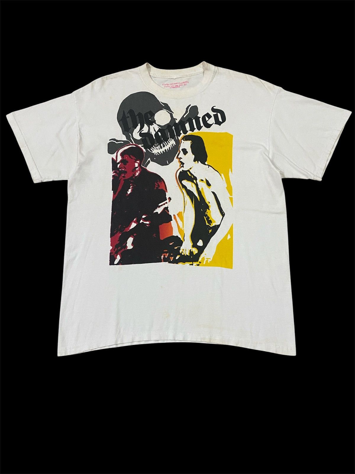 Band Tees Vintage Y2K 00s The Damned Fifth Column Punk Rocker T Shirt Size US M / EU 48-50 / 2 - 1 Thumbnail