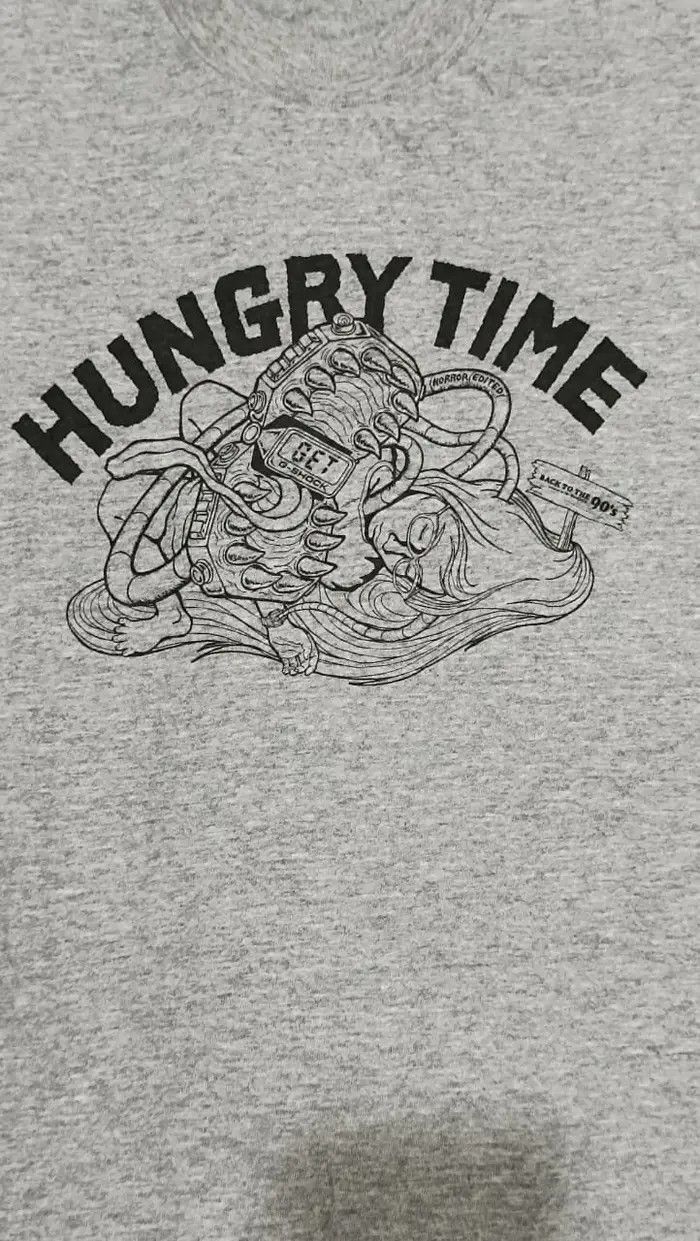 Vintage Hungry Time Letter Back To 90 T shirt Size US M / EU 48-50 / 2 - 3 Thumbnail