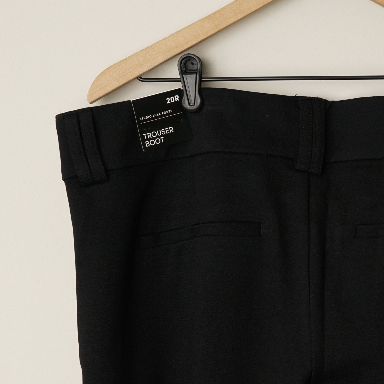 Torrid Torrid Trouser Slim Boot Studio Luxe Ponte Mid-Rise Pant NWT Size 42" / US 20 - 5 Thumbnail