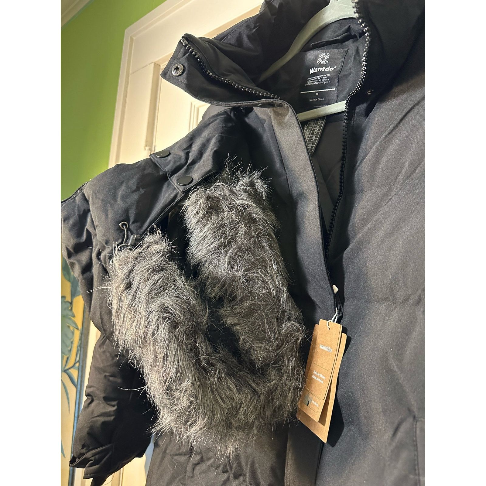 Other Women's Insulated Winter Parka with Detachable Faux Fur Hood Size M / US 6-8 / IT 42-44 - 5 Thumbnail