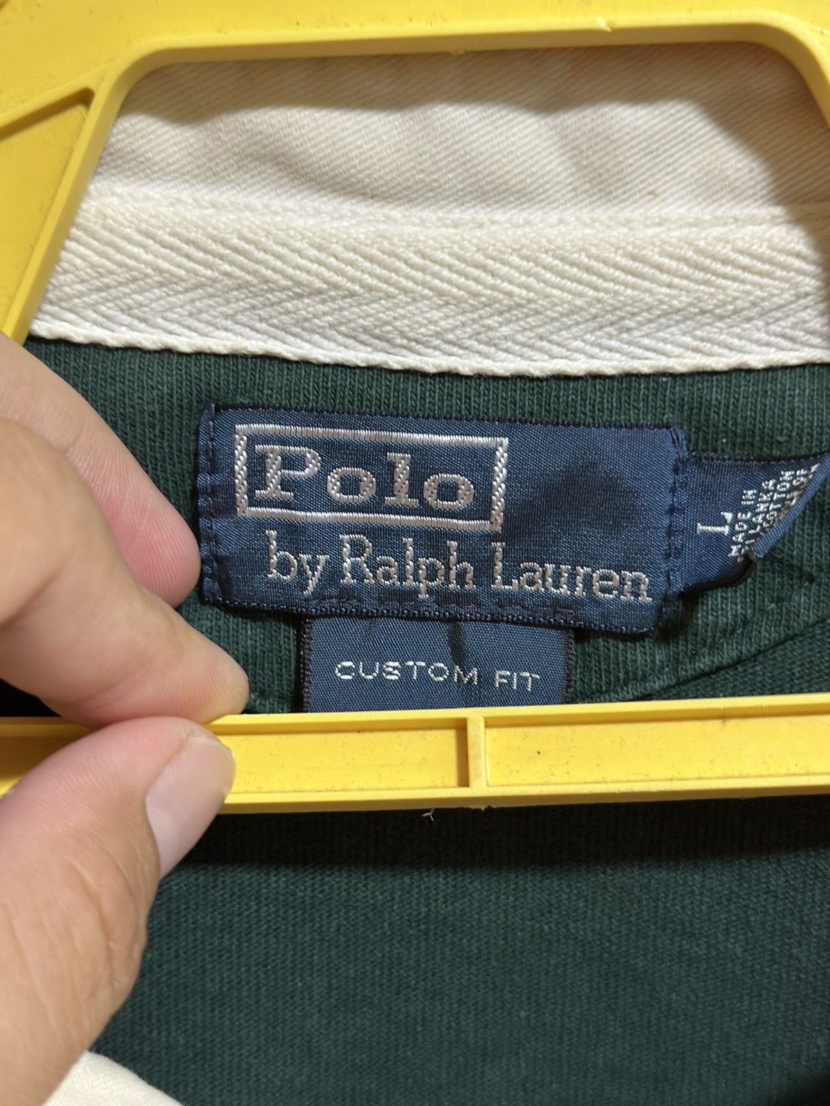 Polo Ralph Lauren Vintage Polo Ralph Lauren Rugby Long Sleeve Tee Size US L / EU 52-54 / 3 - 5 Thumbnail