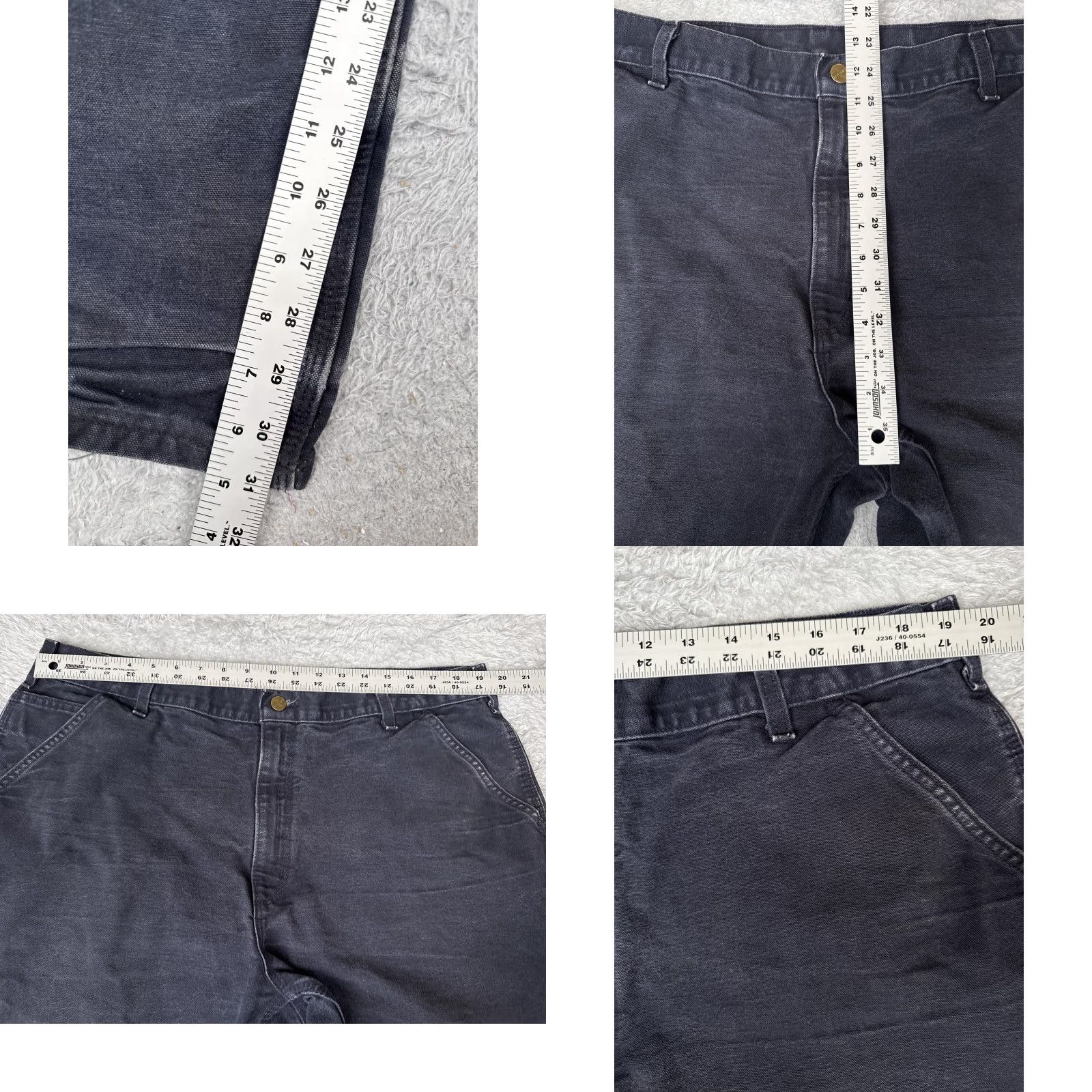 Carhartt Carhartt Pants Mens 40x32 Blue B11 Canvas Dungaree Carpenter Workwear Utility Size US 40 / EU 56 - 8 Thumbnail