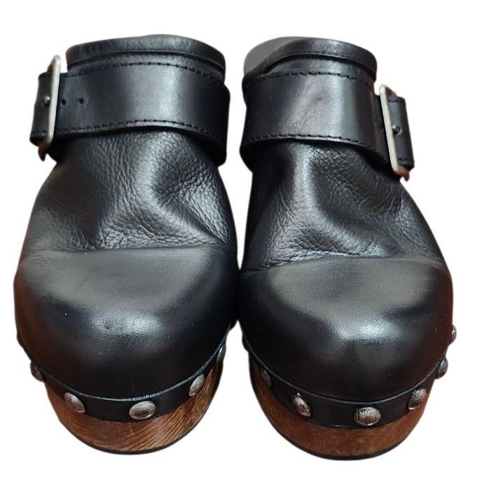 Free People Free People Culver City Clog Black Leather Studs EU 40 US 10 Size US 10 / IT 40 - 6 Thumbnail