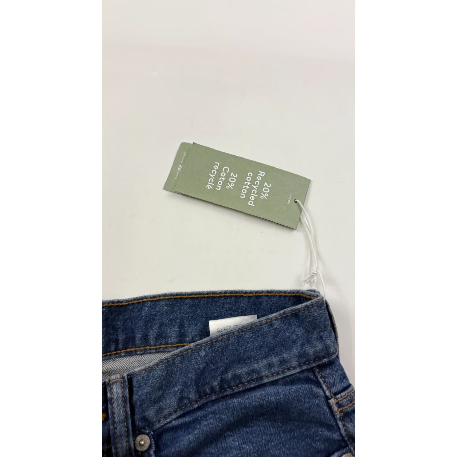 H&M H&M Jeans Mens 28x30 Blue Slim Fit Stretch Denim 20 Percent Recycled Cotton Eco Jeans Slim Fit Modern 28 Mens Blue 20% Recycled Cotton Size US 28 / EU 44 - 3 Thumbnail