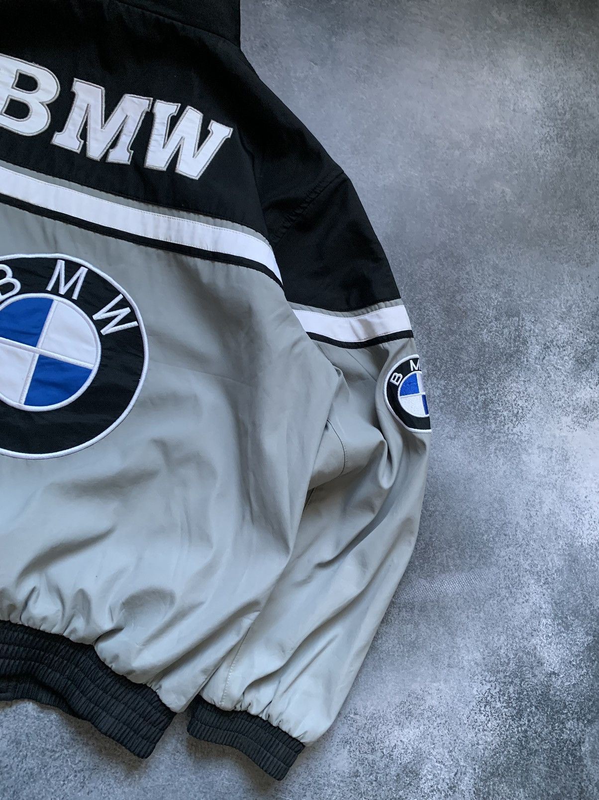 BMW × Vintage BMW RACING Bomber Jacket Michelin 2-Sided Size US M / EU 48-50 / 2 - 10 Thumbnail