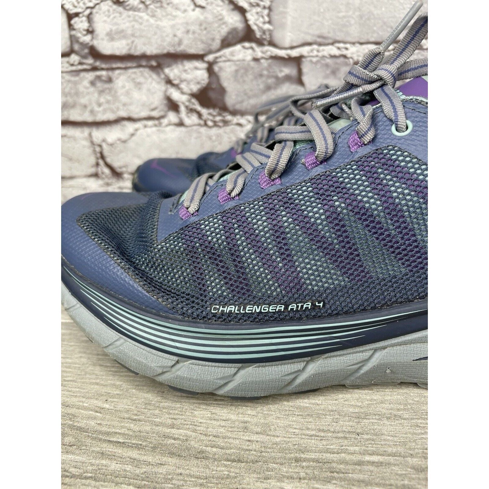 Hoka Hoka One One Challenger ATR 4 Blue Trail Running Athletic Sh Size US 8 / IT 38 - 11 Thumbnail