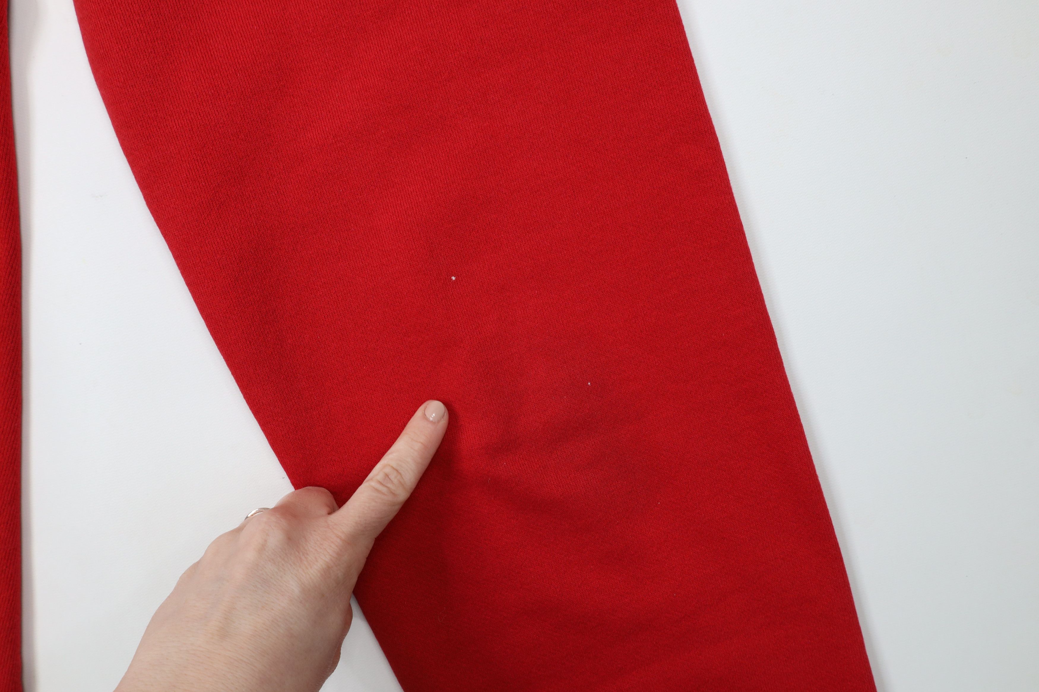 Vintage Vintage 70s 80s Streetwear Sweatpants Joggers Red USA Size US 34 / EU 50 - 5 Thumbnail
