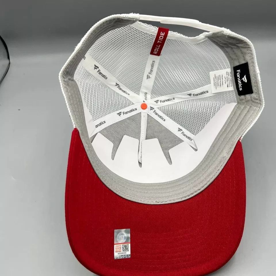Other Alabama Crimson Tide Trucker Hat Men Fanatics Snap Back Cap Size ONE SIZE - 7 Thumbnail