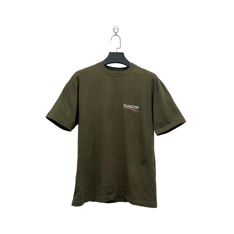Balenciaga Balenciaga Embroidered cola short sleeve t-shirt Size US XXS / EU 40 - 1 Thumbnail
