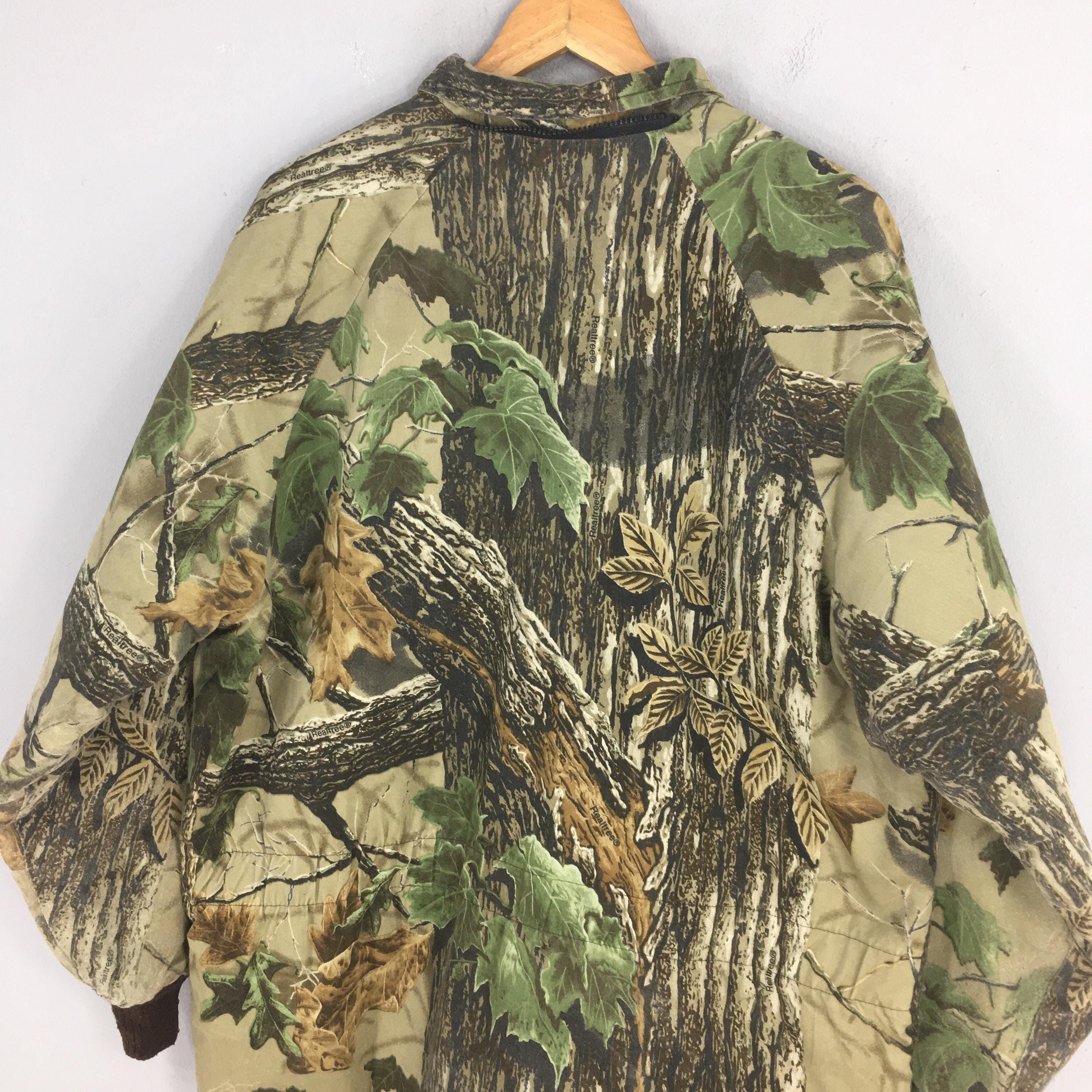 Realtree Vintage 90s Classic Real Tree Camo Zipper Jacket Large Size US L / EU 52-54 / 3 - 8 Thumbnail