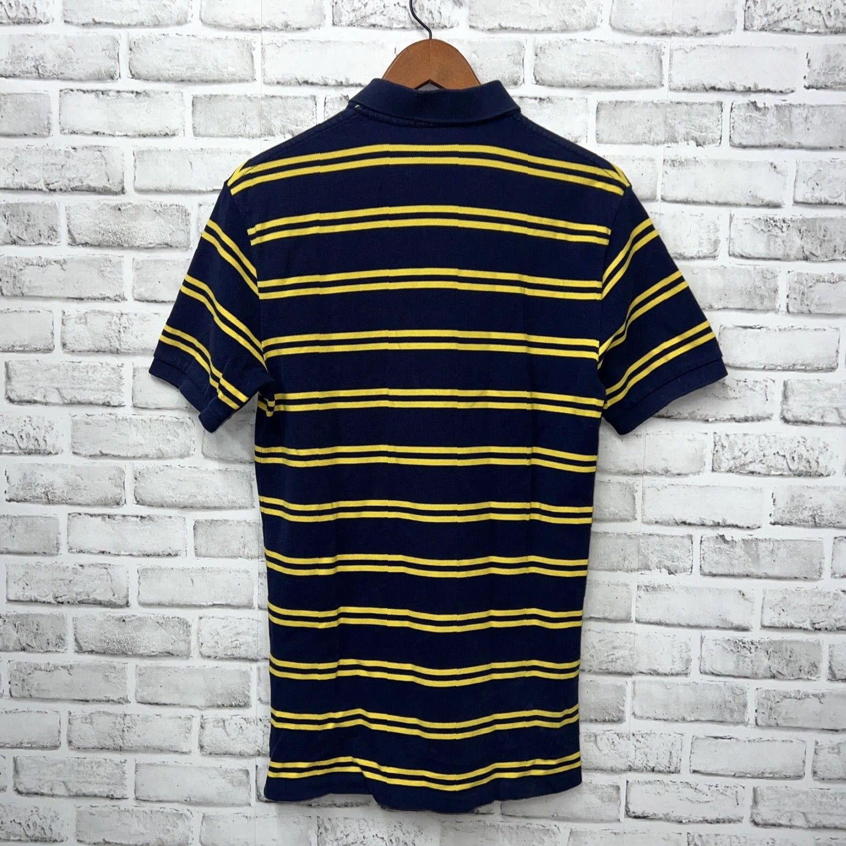 Ralph Lauren VINTAGE Ralph Lauren Polo Shirt Men Size S Blue Striped Casual Classic Size US S / EU 44-46 / 1 - 4 Thumbnail