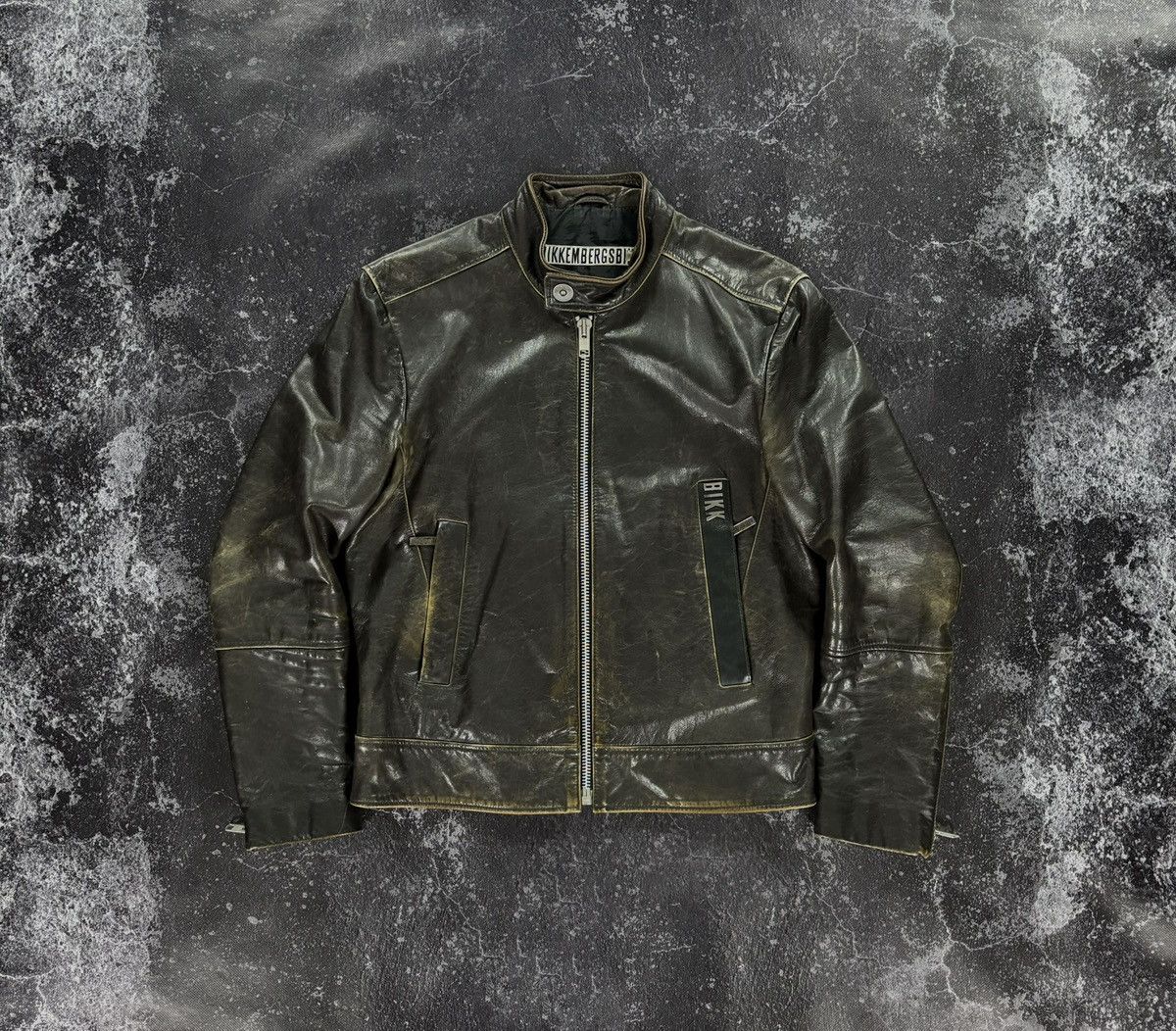 Vintage Dirk Bikkembergs leather jacket