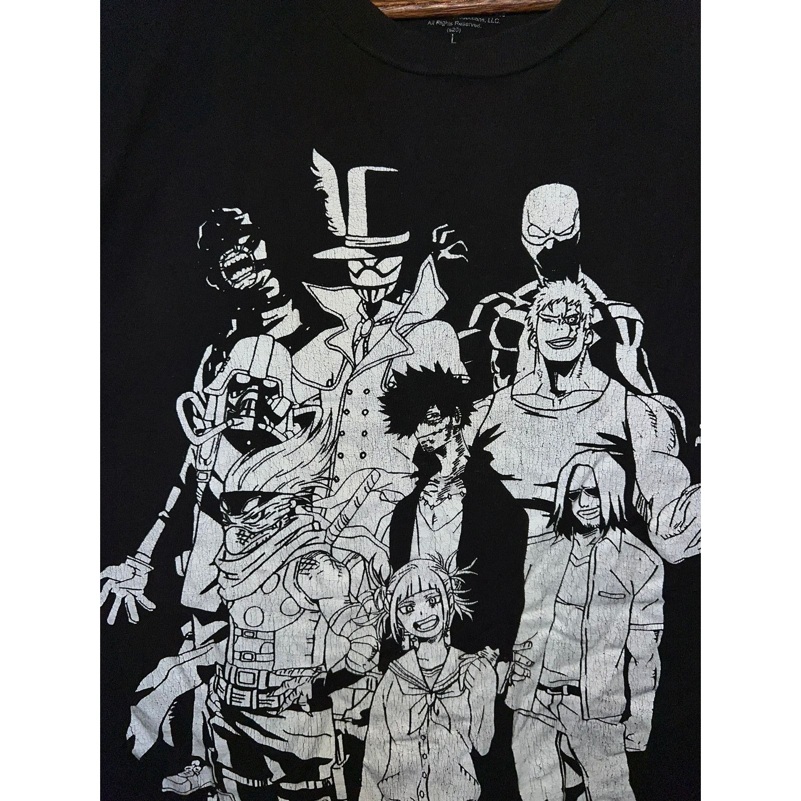 Vintage My Hero Academia Shirt Vanguard Action Squad Black Tee Large Size US L / EU 52-54 / 3 - 4 Thumbnail