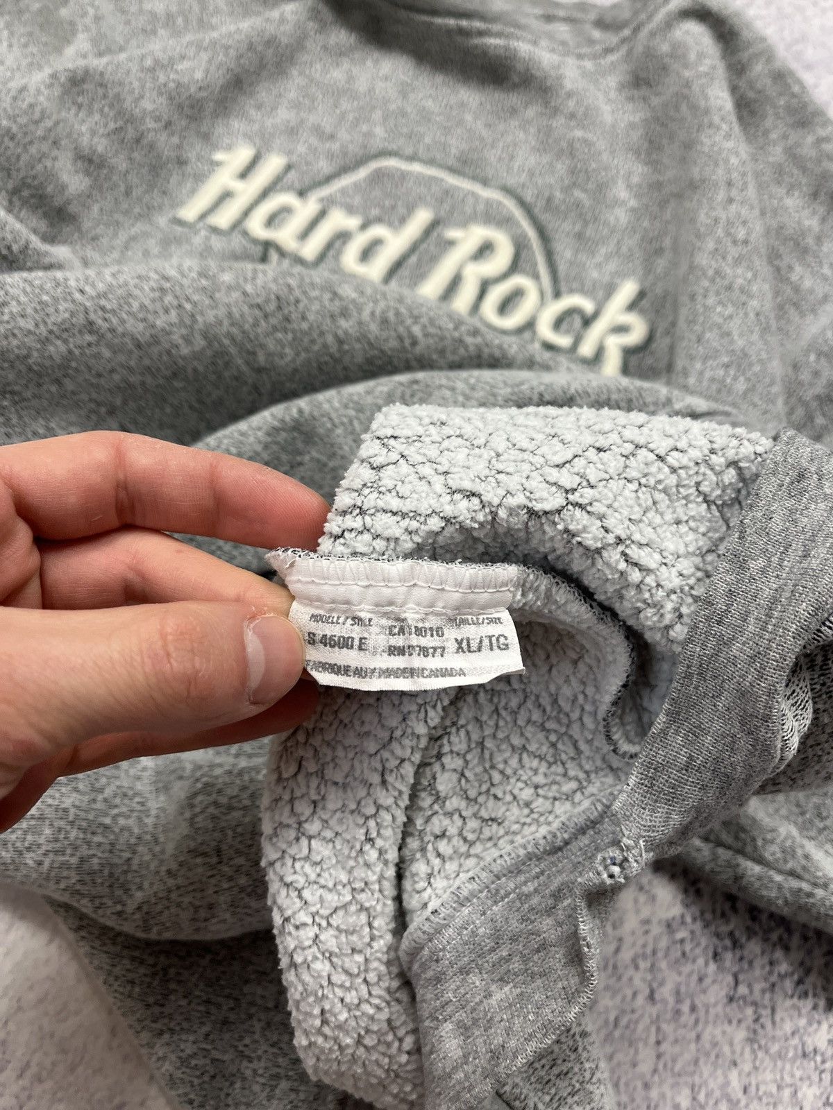 Hard Rock Cafe × Vintage Vintage 90’s Hard Rock Cafe Niagara Falls Baggy Sweatshirt Size US XL / EU 56 / 4 - 18 Thumbnail