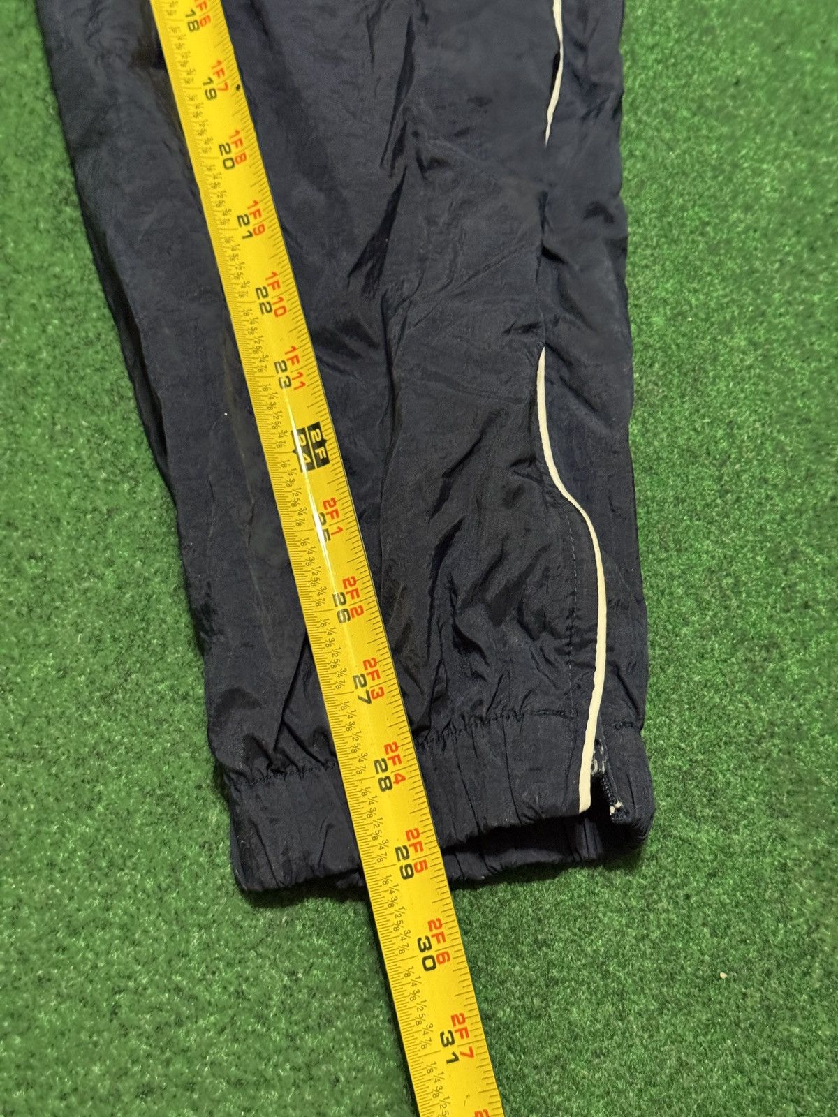 Nike Vintage Nike 90s Jogger Medium 28x29 Blue Striped Sweatpants Size US 28 / EU 44 - 6 Thumbnail