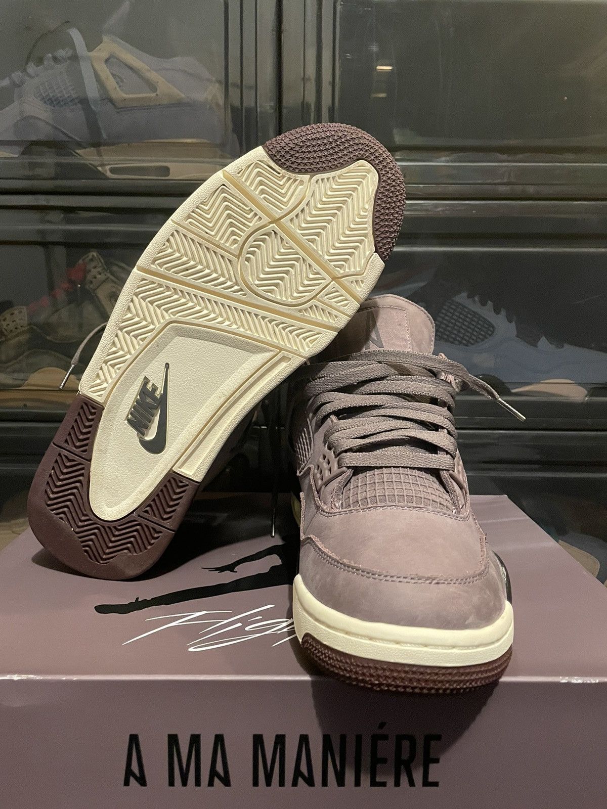 Jordan Brand × Nike × Vintage Jordan 4 a ma maniere Size US 10 / EU 43 - 5 Thumbnail