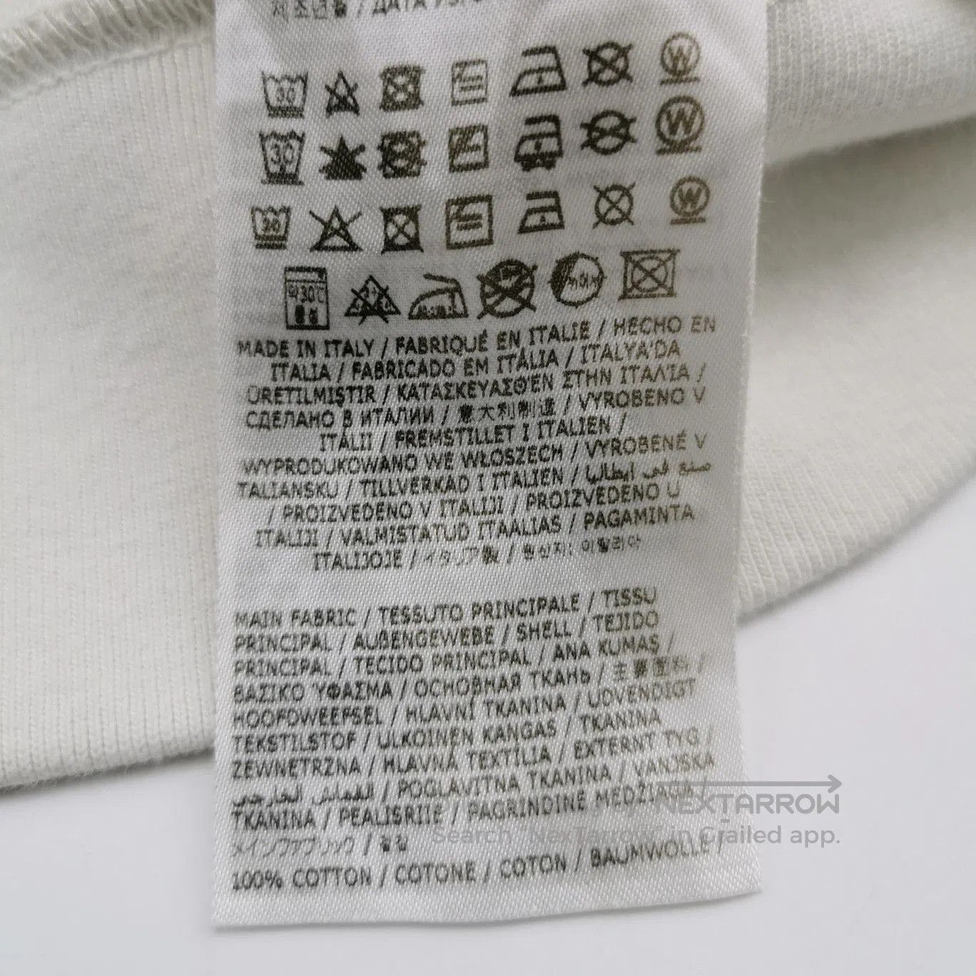 Maison Margiela Maison Margiela Cotton Crewneck Alphanumeric Logo Sweatshir Size US L / EU 52-54 / 3 - 7 Thumbnail