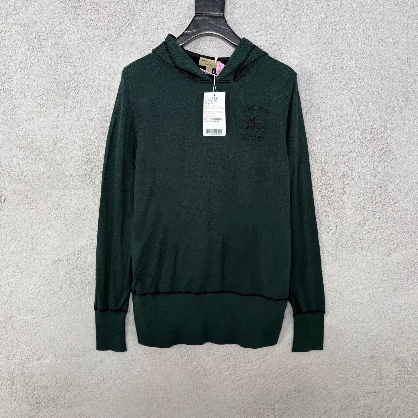 Burberry Burberry Horseferry Embroidery Cashmere Hoodie New Size S / US 4 / IT 40 - 1 Thumbnail