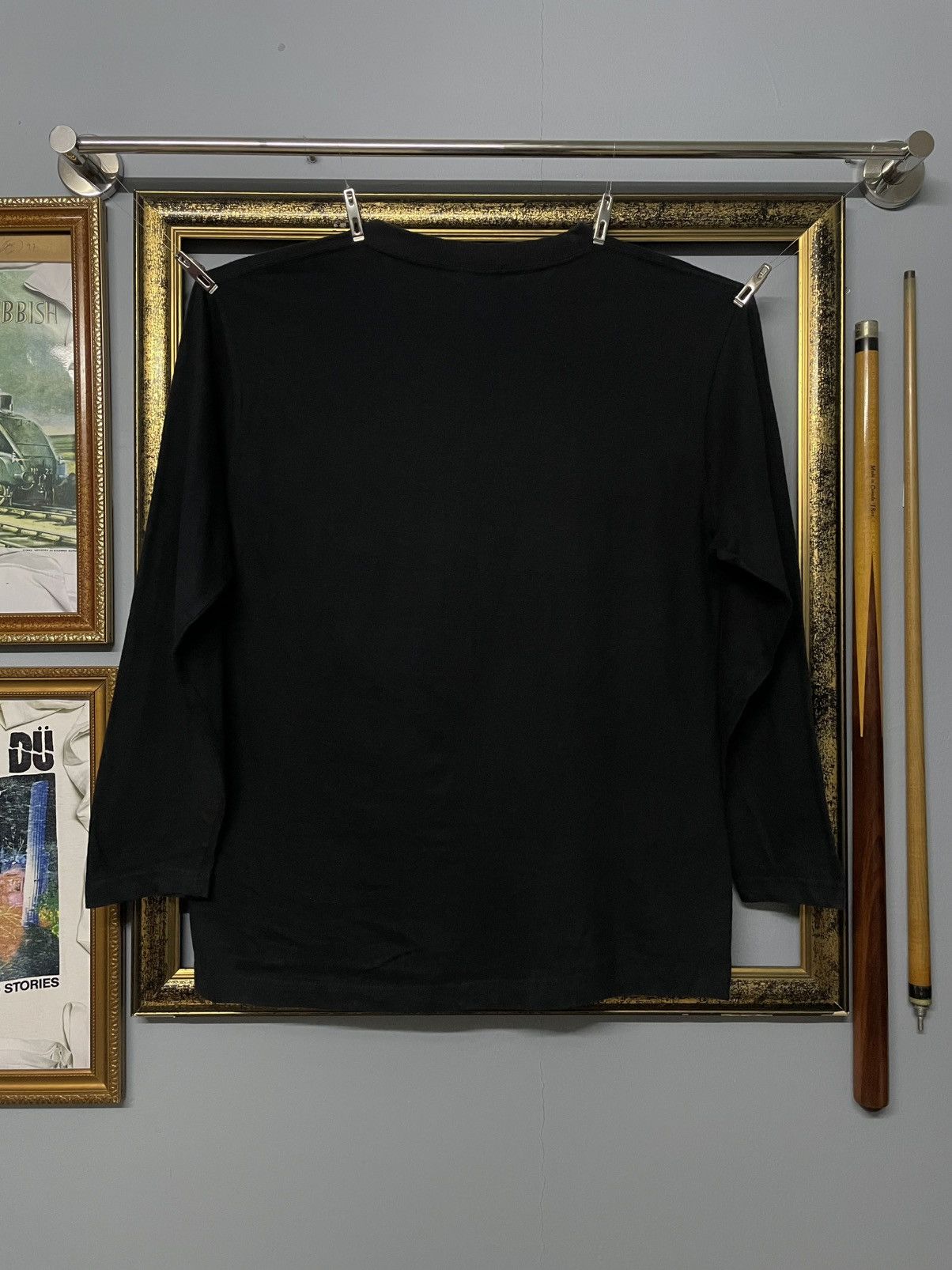 Designer × Vintage Vintage 1990s Japan Takeo Kikuchi Inspired Word Longsleeve Size US M / EU 48-50 / 2 - 6 Thumbnail