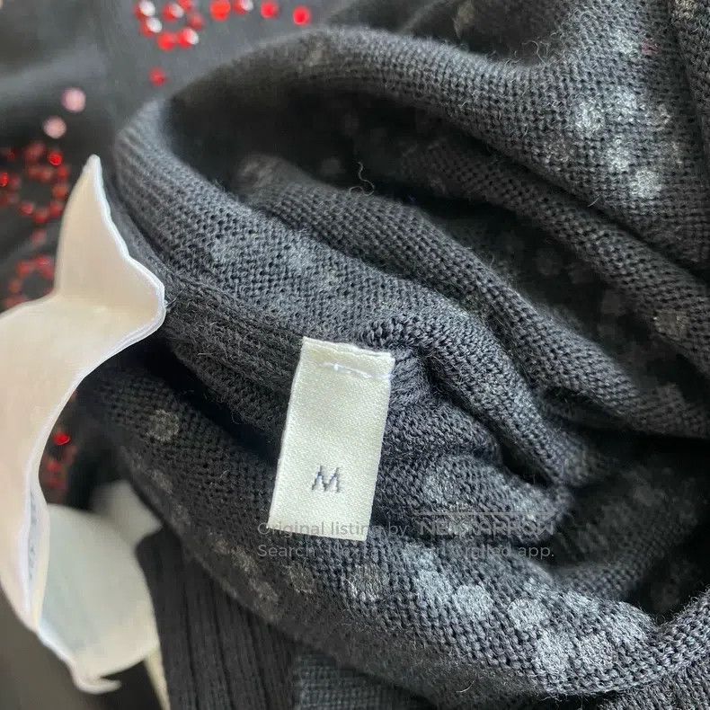 Gucci Gucci Colourful rhinestone old flower wool knitted sweatsh Size US M / EU 48-50 / 2 - 4 Thumbnail