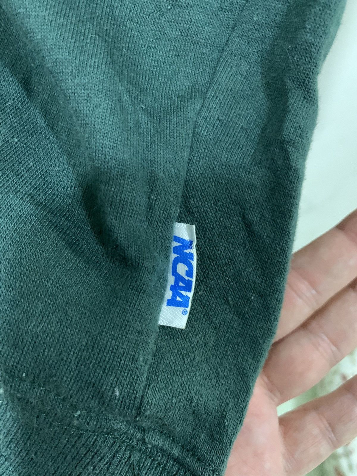 NCAA Vintage NCAA Green Sweatshirt Big Size Size US XXL / EU 58 / 5 - 6 Thumbnail