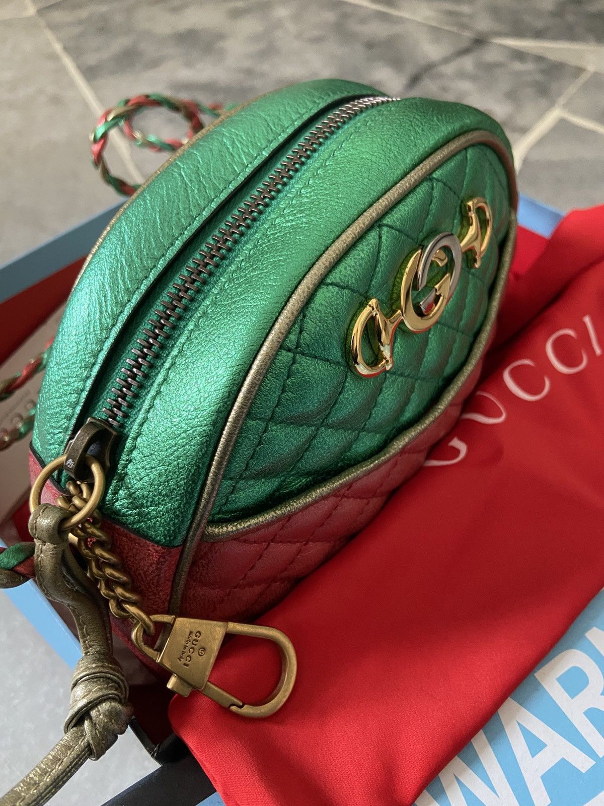 Gucci Gucci Laminated Leather Mini Bag Size ONE SIZE - 3 Thumbnail