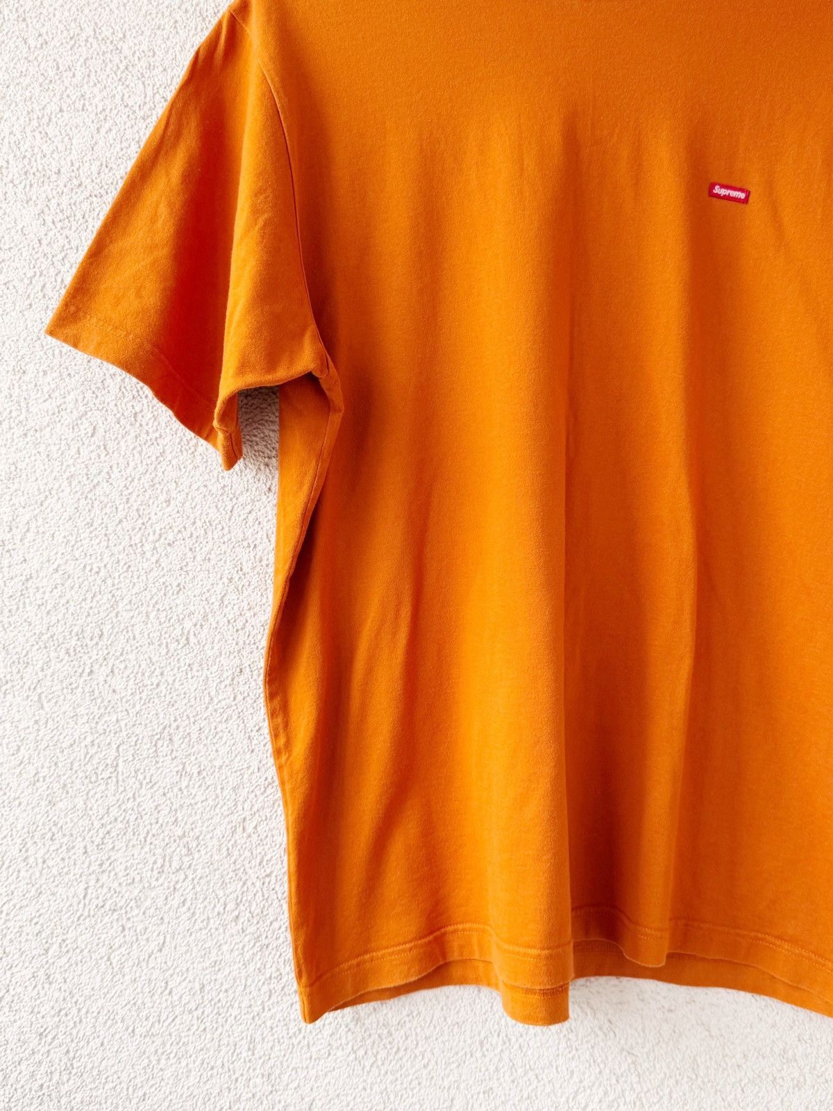 Supreme Supreme Orange Small Box Logo T Shirt Men’s Size L Size US L / EU 52-54 / 3 - 4 Thumbnail