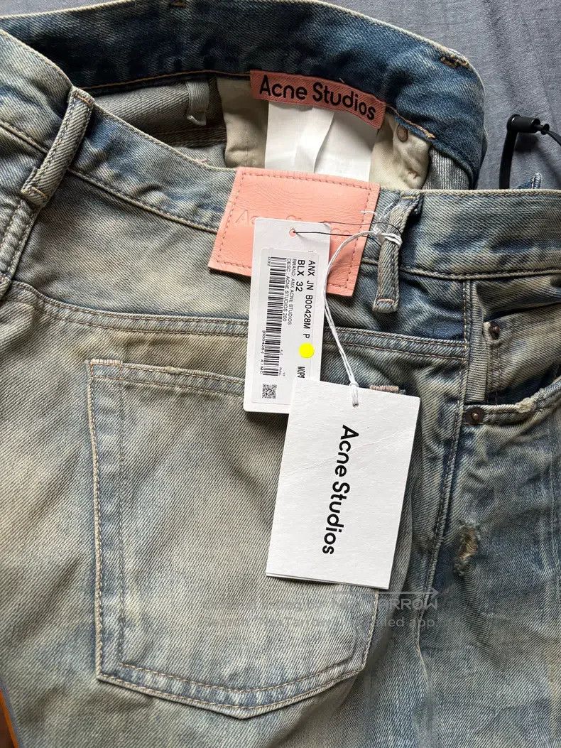 Acne Studios Acne Studios Saber Denim Pants Size US 32 / EU 48 - 3 Thumbnail