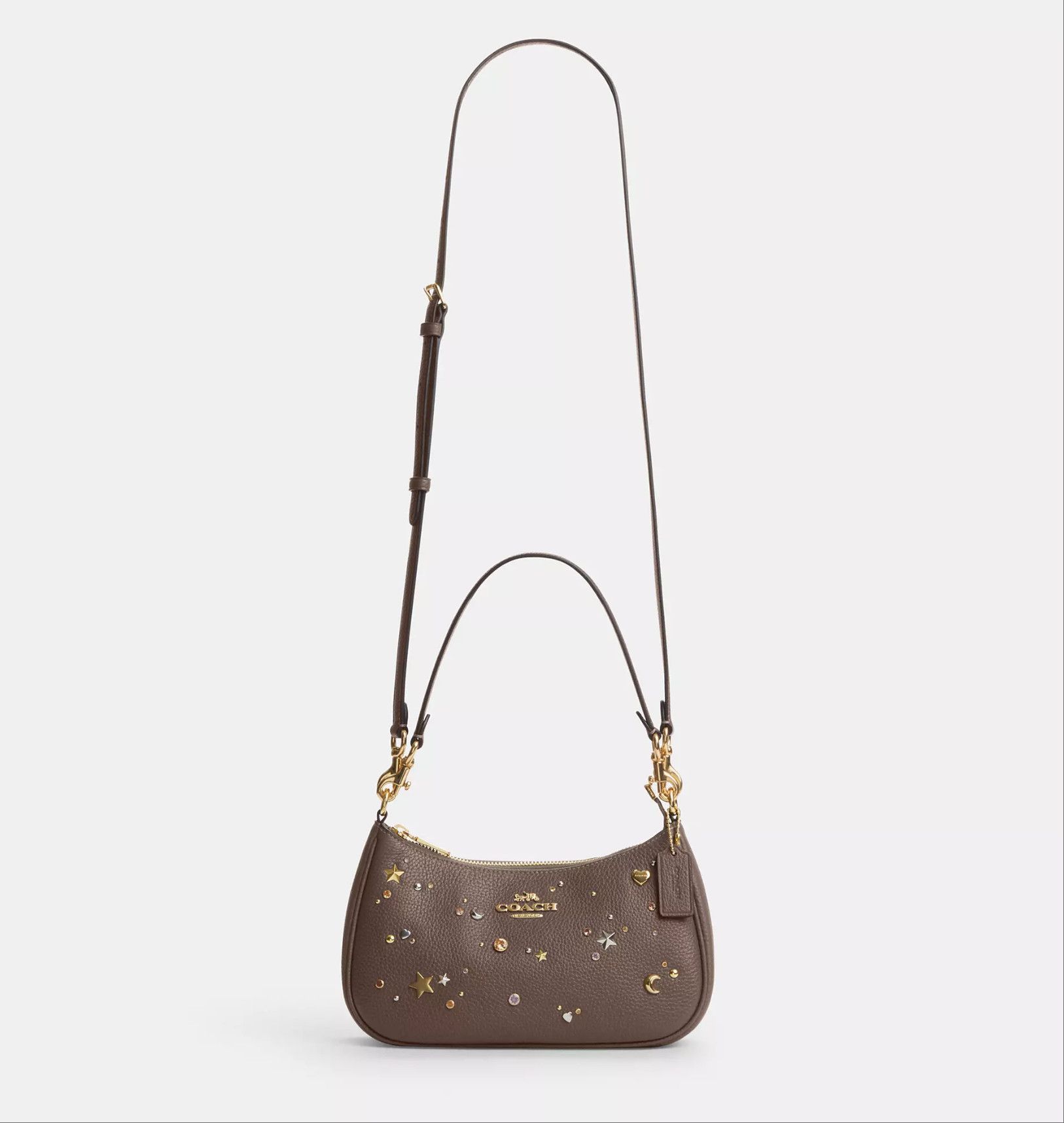 Coach Teri Shoulder Bag With Rivets CCZ99 Size ONE SIZE - 13 Thumbnail