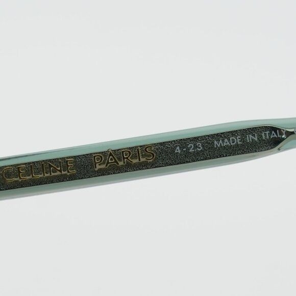 Celine Celine CL50126I 093 Eyeglasses Light Green 55mm Square Frame Size ONE SIZE - 10 Thumbnail