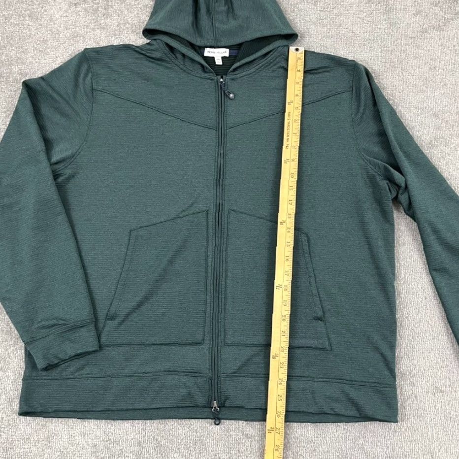 Peter Millar Peter Millar Hoodie Beaumont Mens 2XL Green Golf Performance Crown Sport Zip Size US XXL / EU 58 / 5 - 6 Thumbnail