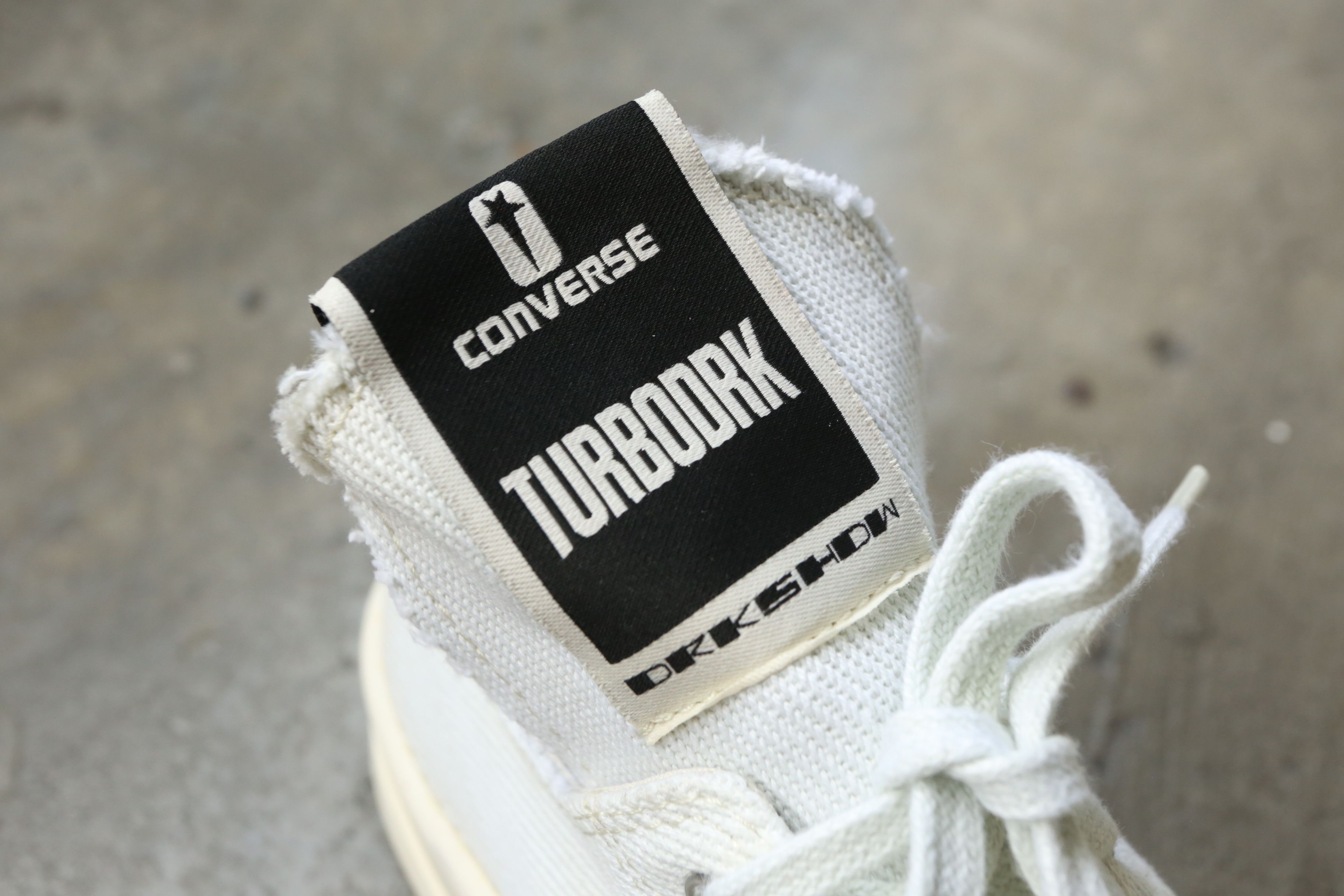 Converse × Rick Owens Drkshdw Converse - RO DRKSHDW - F/W 21 - TURBODRK Chuck 70 Ox Size US 8.5 / EU 41-42 - 6 Thumbnail