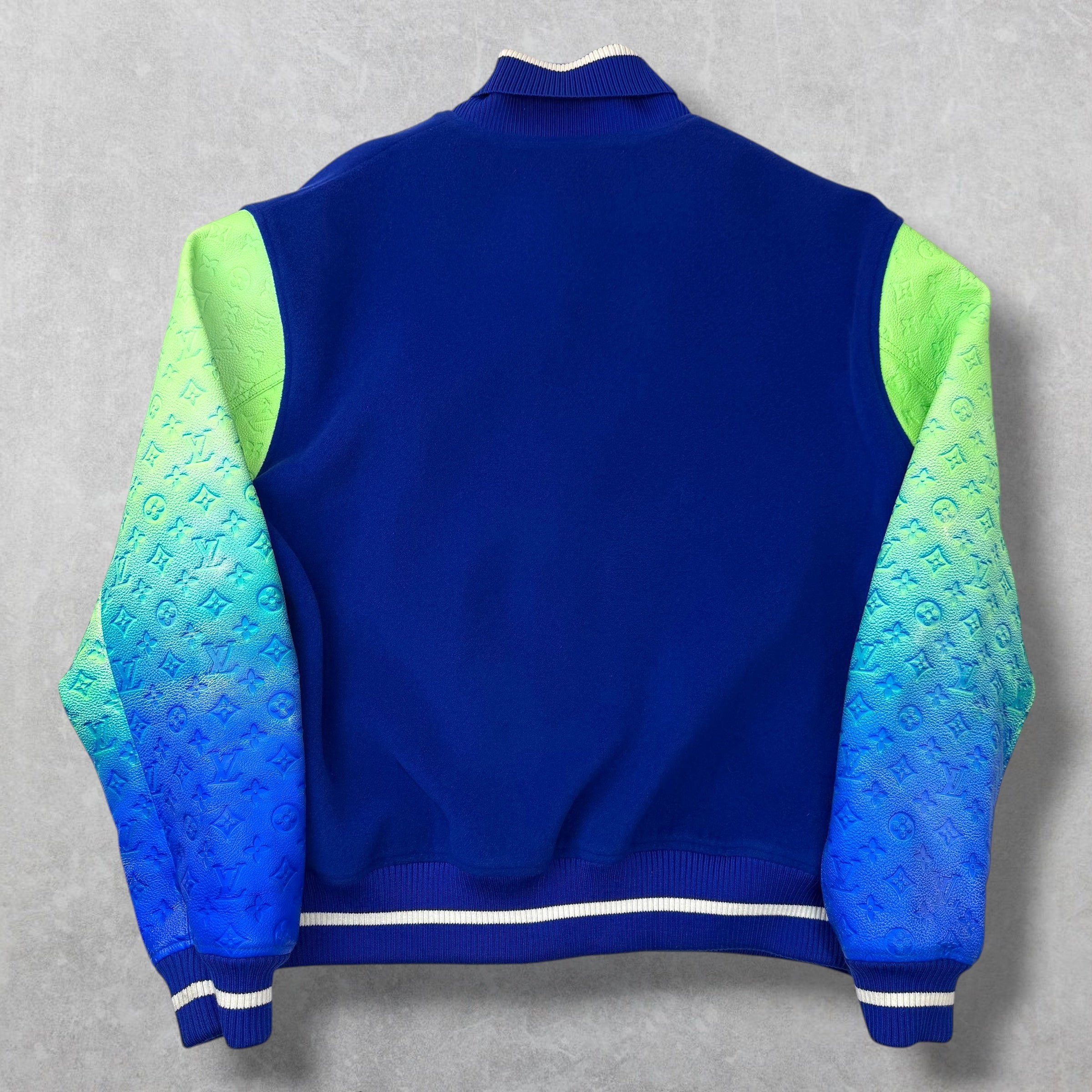 Louis Vuitton Louis Vuitton Mix Gradient Leather Bomber 54 (XL) Size US XL / EU 56 / 4 - 2 Thumbnail