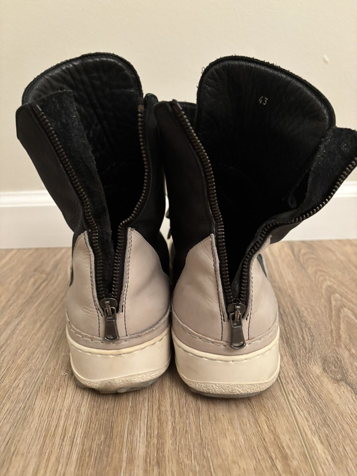 Masnada Masnada SS15 High Top Double Layer Sneakers Size US 10 / EU 43 - 3 Thumbnail