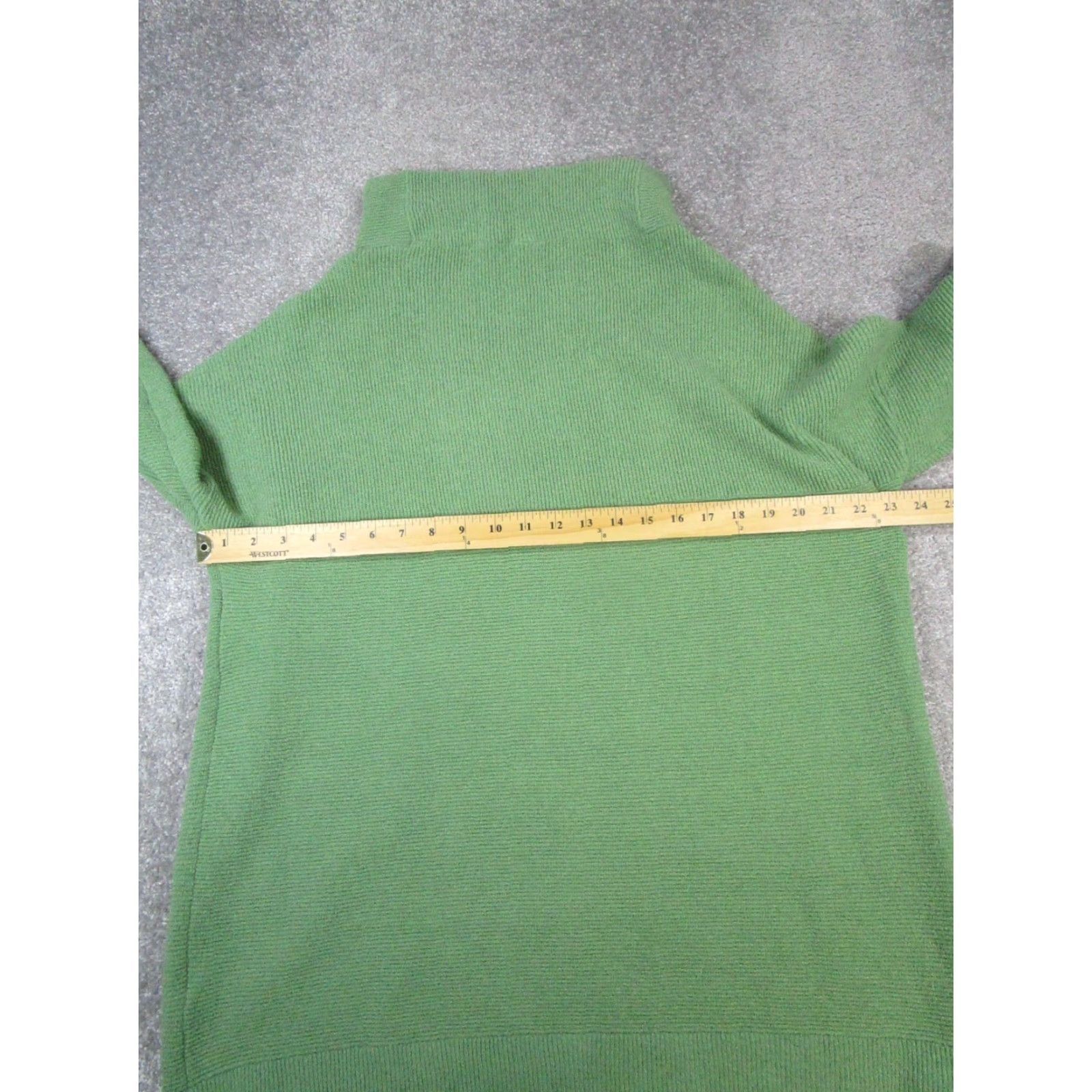Free People Free People Sweater Womens XS Green Cotton Knit Size XS / US 0-2 / IT 36-38 - 5 Thumbnail