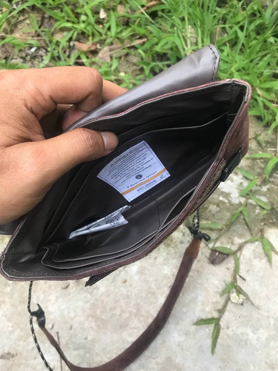 Japanese Brand × Leather AS20V LEATHER STERTWEAR SHOULDER BAG Size ONE SIZE - 3 Thumbnail