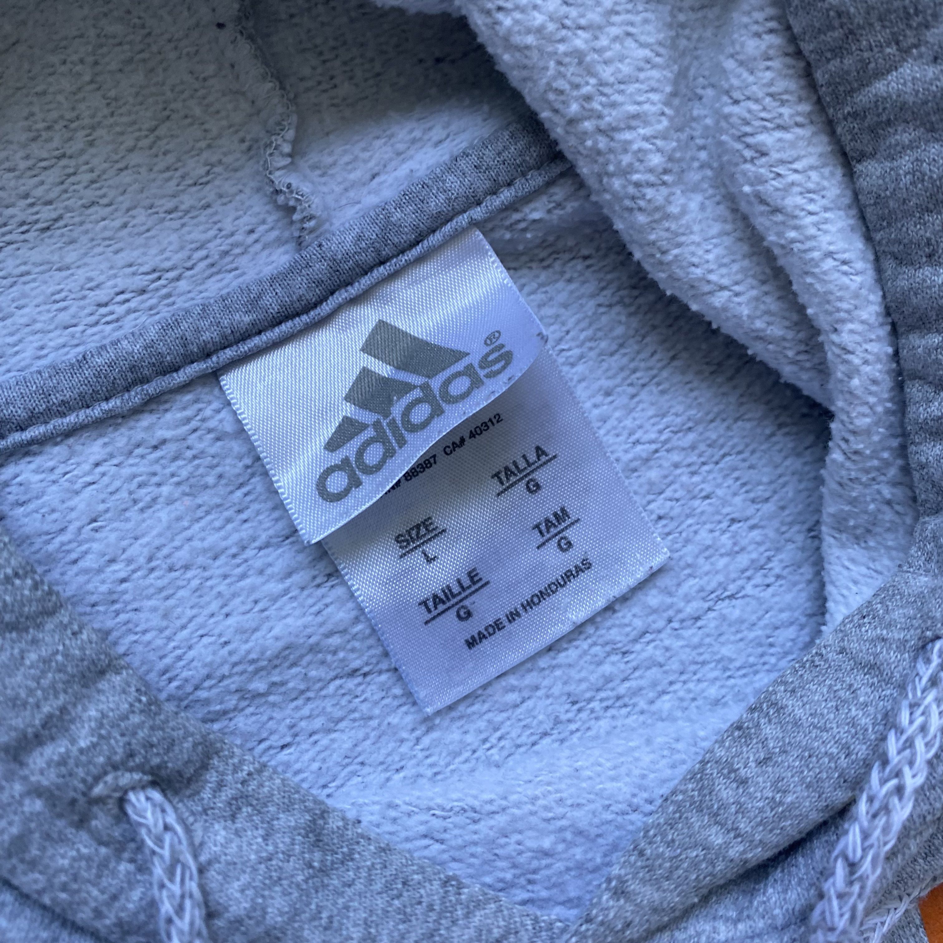 Adidas Vintage 90s Illinois illini University Boxy hoodie Adidas Size US L / EU 52-54 / 3 - 7 Thumbnail