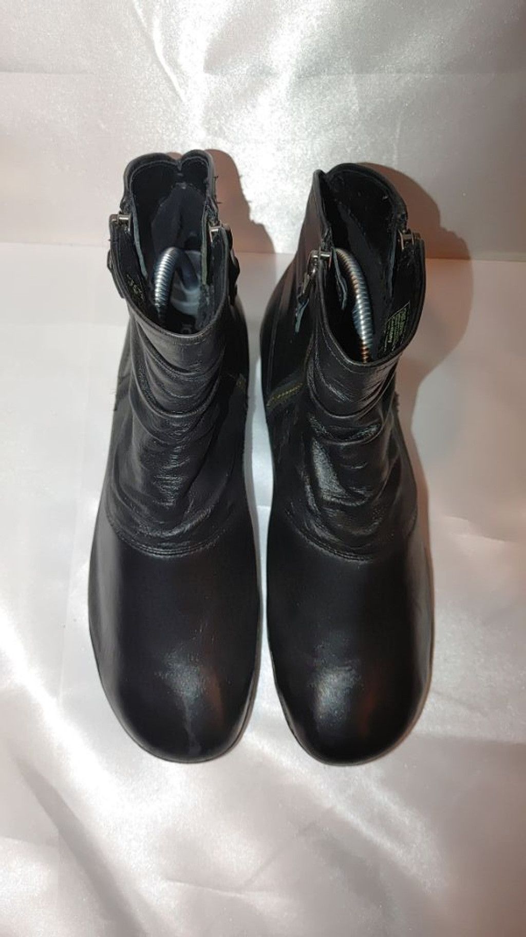JOSEF SEIBAL Josef Seibel Naly 24 Ruched Leather Boots Size 40 Size US 9.5 / IT 39.5 - 5 Thumbnail