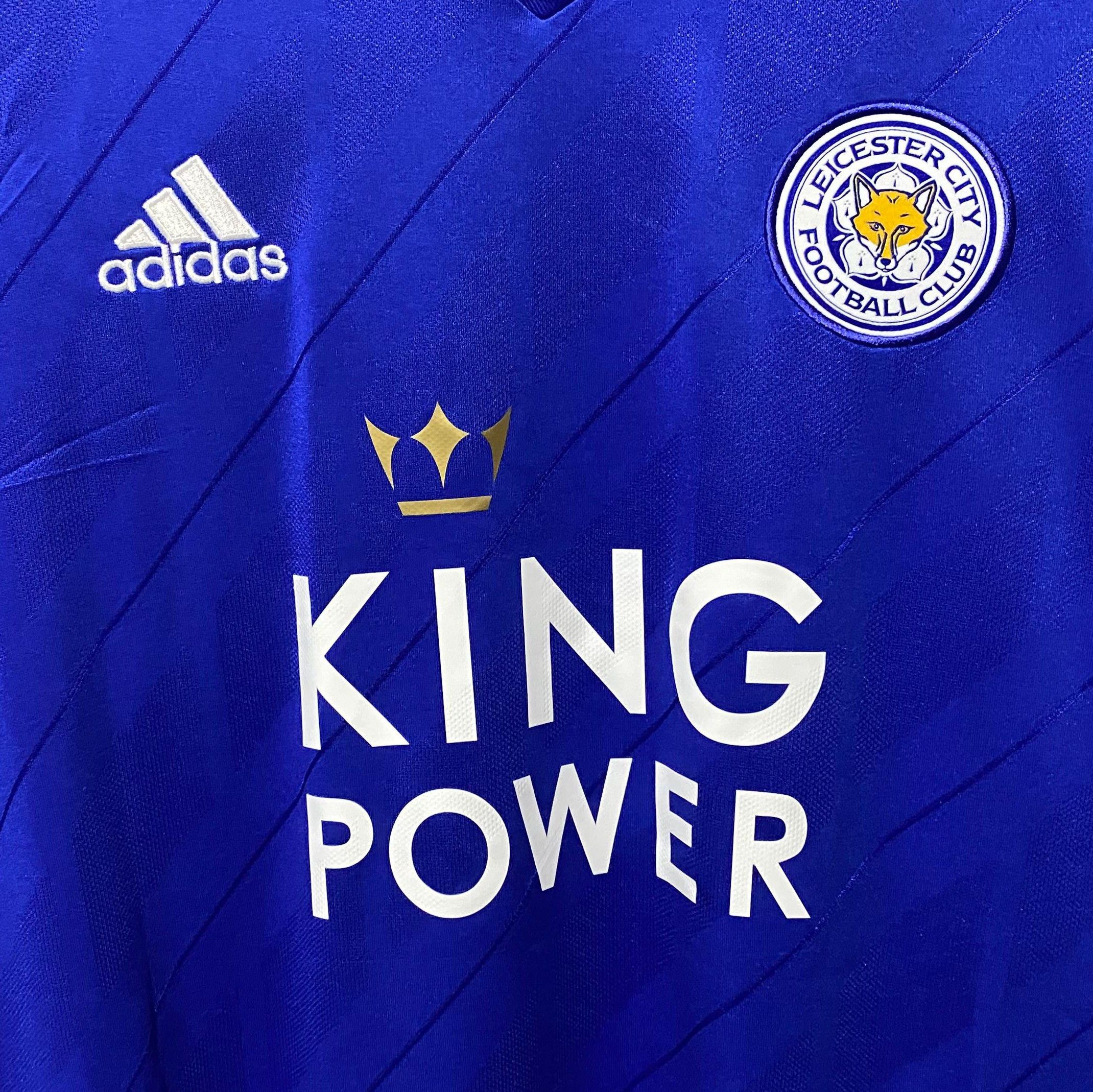 Adidas Leicester City 2018-2019 Home Jersey Jamie Vardy Size US L / EU 52-54 / 3 - 3 Thumbnail