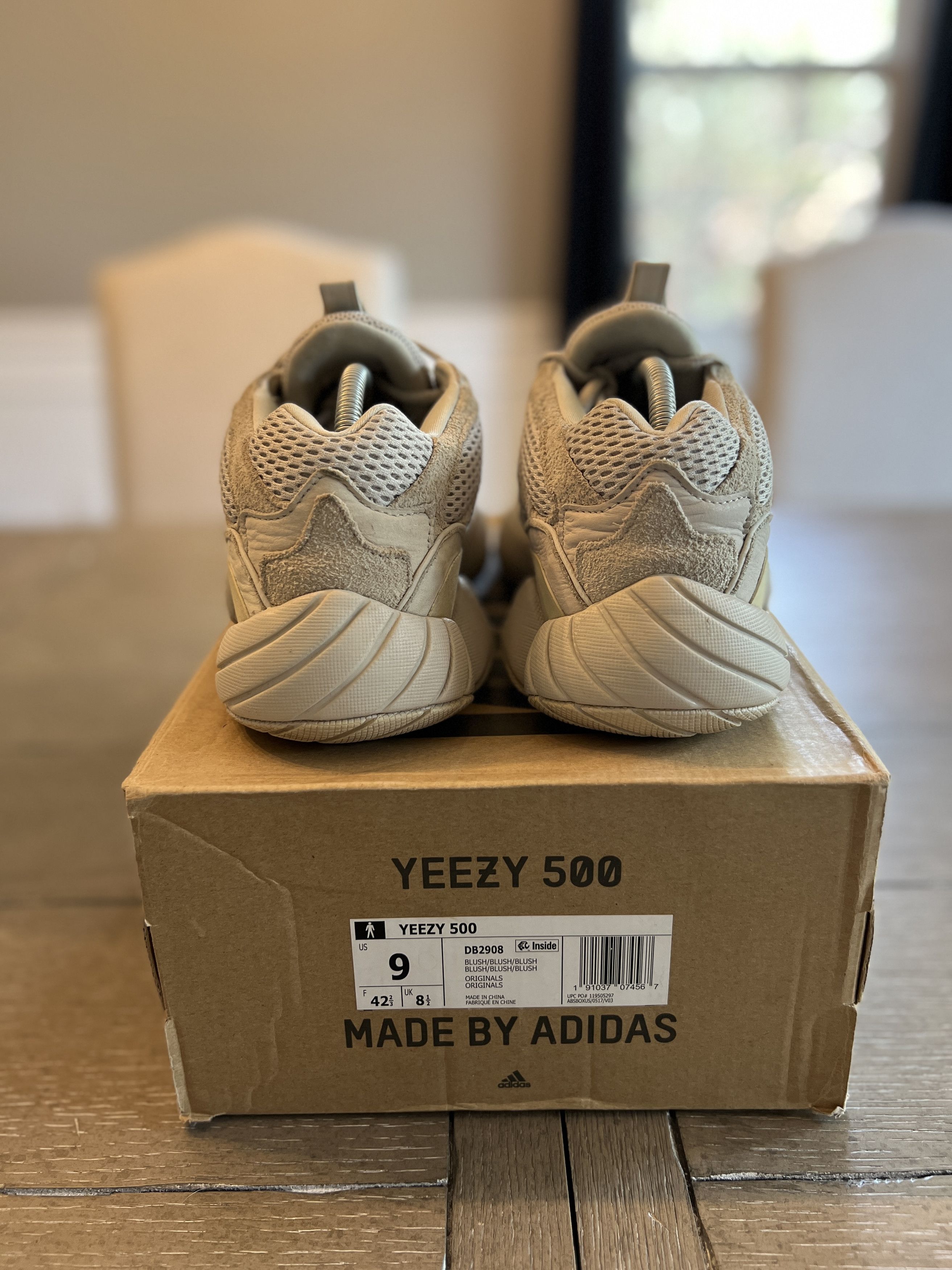 Adidas × Yeezy adidas Yeezy 500 Blush Size US 9 / EU 42 - 3 Thumbnail