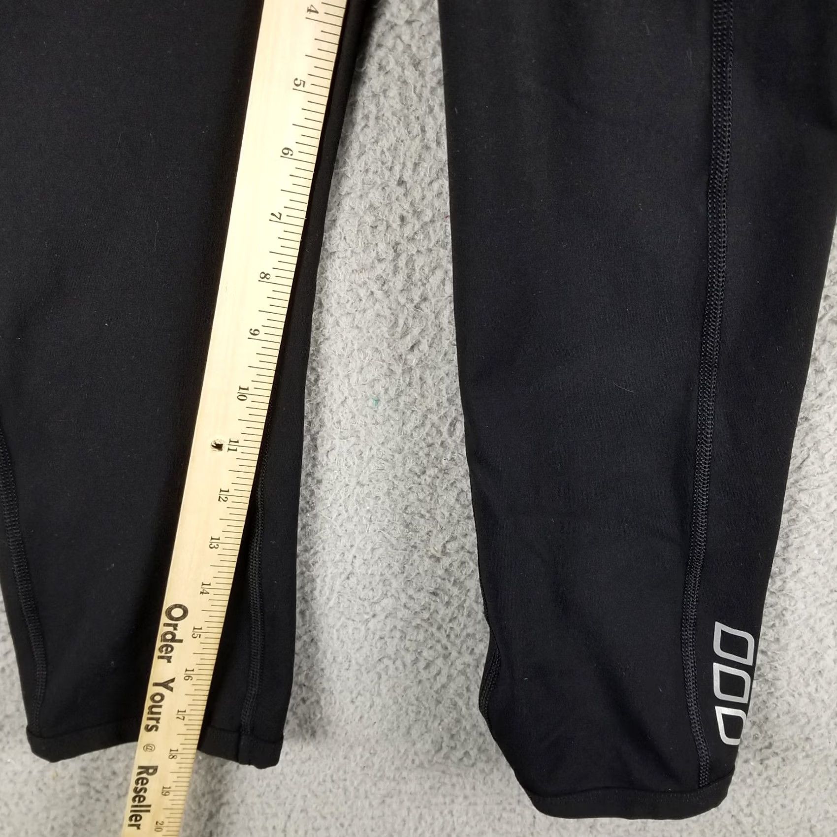 Vintage Lorna Jane Leggings Black Purple Size S Stretch Yoga Activewear Woman Small Size 28" / US 6 / IT 42 - 6 Thumbnail