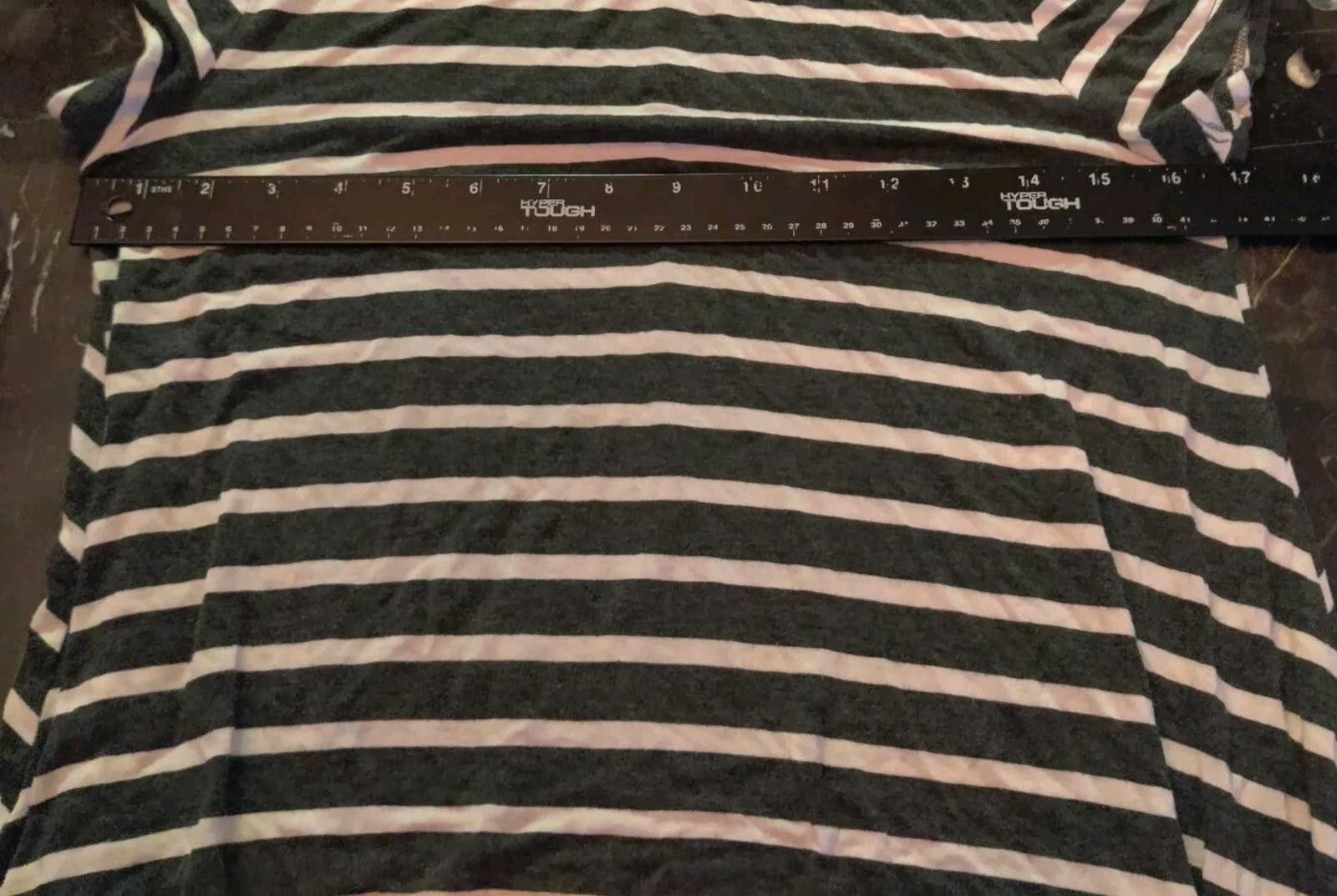 Other Forever Rose Couture Womens T Shirt Dress Striped Medium M Size M / US 6-8 / IT 42-44 - 7 Thumbnail