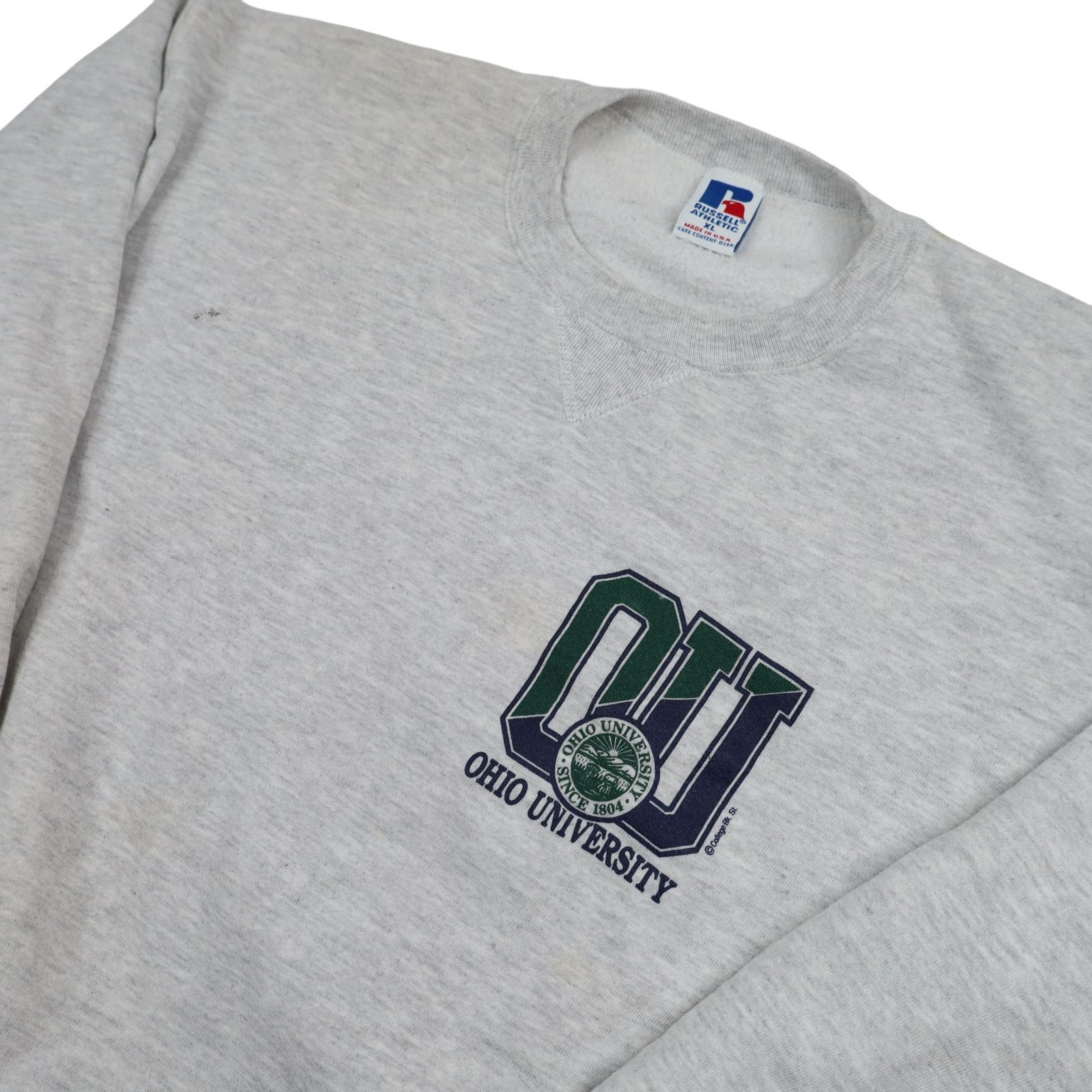 Russell Athletic × Vintage Vintage Russell Athletics Ohio University Graphic Sweatshirt Size US XL / EU 56 / 4 - 2 Thumbnail